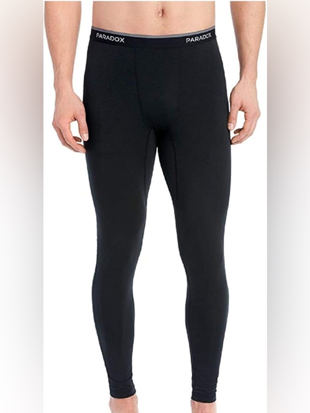 Paradox merino wool blend men’s made layer leggings black dri-release medium